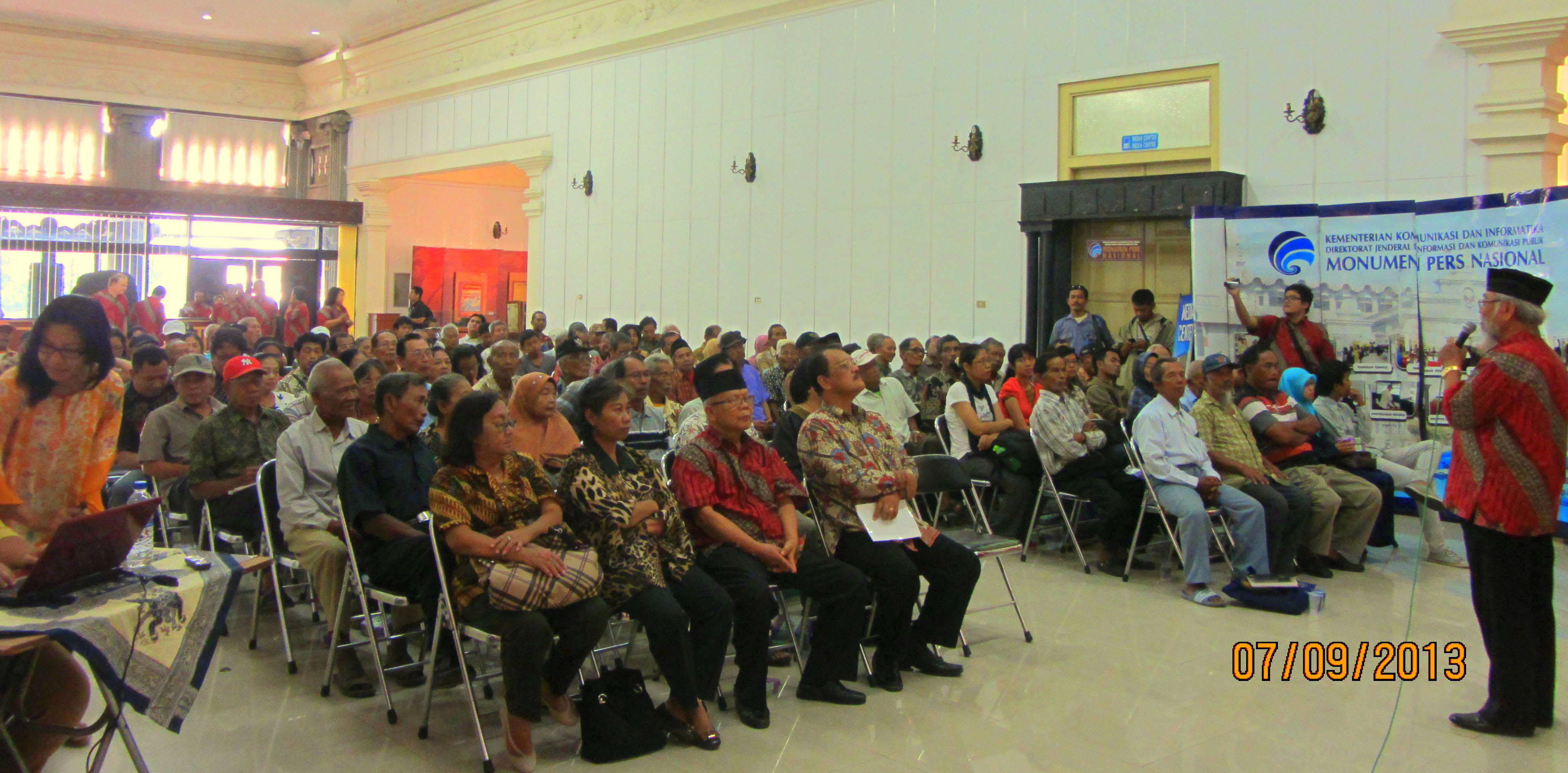 A Sekber 65 gathering in Solo, Central Java, 2013